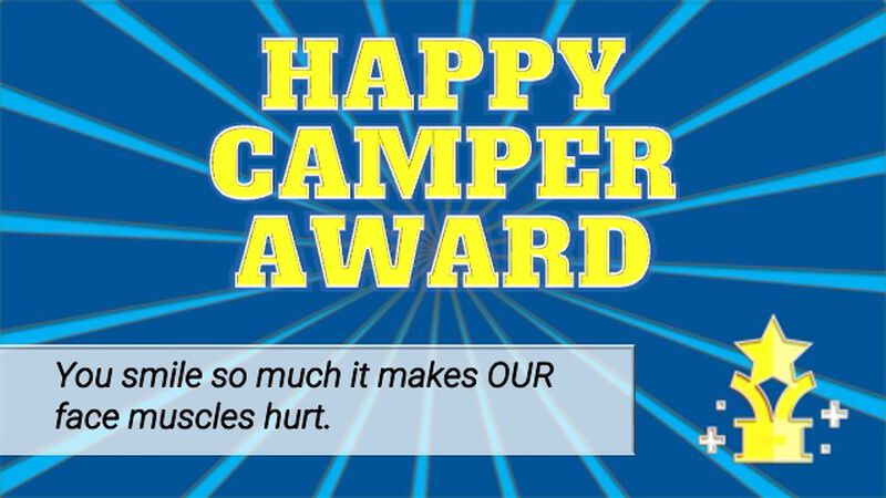 Summer Camp Awards
